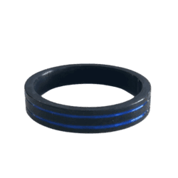 Blue Black Trim Ring – Anodized Accent for Custom Rod Builders | K-Labs