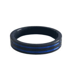 Blue Black Trim Ring – Anodized Accent for Custom Rod Builders | K-Labs