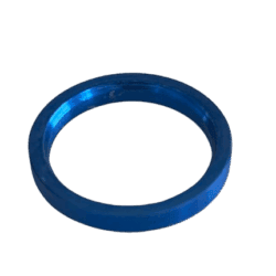 Cobalt Blue Decorative Trim Ring – Anodized Aluminum for Custom Rod Building