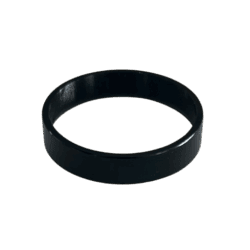 Black Decorative Trim Ring – Anodized Aluminum for Custom Rod Building