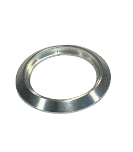 Silver reel seat collar for transition to grip