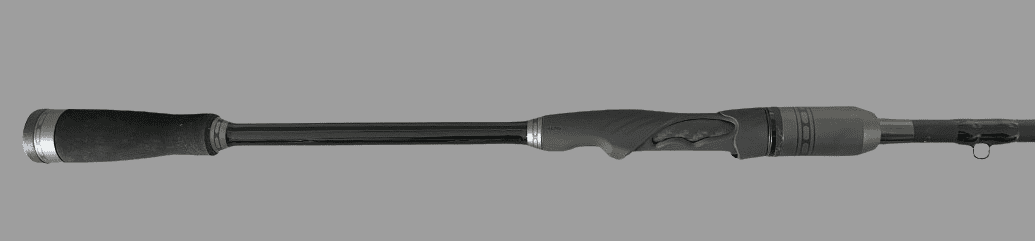 K-Labs custom softbait rod NZ showing full tuned layout and balanced grip design compared to factory off-the-shelf builds