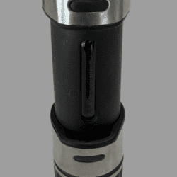 K-Labs Spin Reel Seat – Black with Silver Hoods