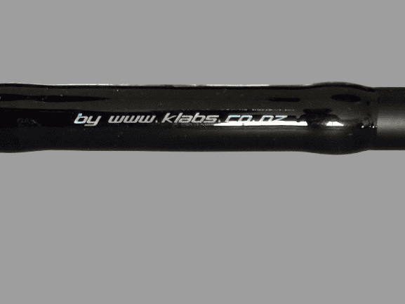 klabs logos on surf rod