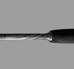 K-Labs custom rod handle with hex trim ring accents