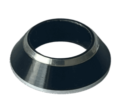 Black & Silver Aluminium Winding Check