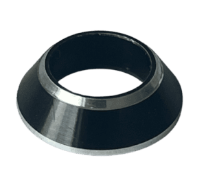 Black and silver aluminium winding check