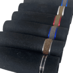 Range of custom EVA fishing rod grips with trim and accent options