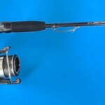K-Labs custom-built softbait rod paired with spinning reel