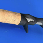 K-Labs custom casting rod handle with cork grip and ergonomic trigger reel seat