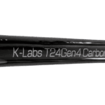 K-Labs T24Gen4 Carbon branding on custom spinning softbait rod blank