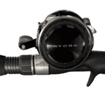 Custom baitcaster rod handle with Daiwa Ryoga reel and EVA grips by K-Labs NZ