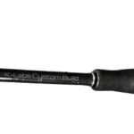 Custom baitcaster fishing rod with reel fitted and EVA grips by K-Labs NZ